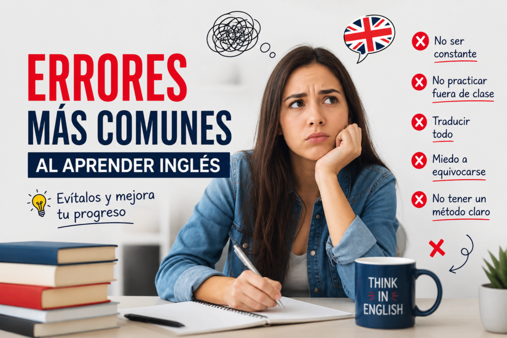 Errores más comunes al aprender Inglés Errores mas comunes al aprender inglés