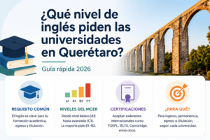 nivel que piden las universidades de qro.