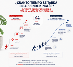 ¿Cuánto tiempo se tarda en aprender inglés? tiempo de aprendizaje del inglés.